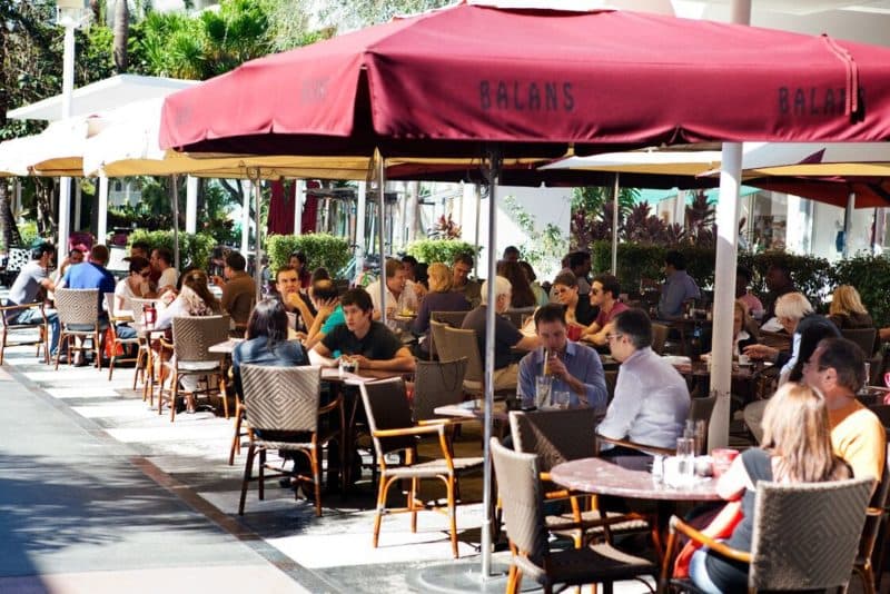 Balans Restaurant & Bar, Miami Beach