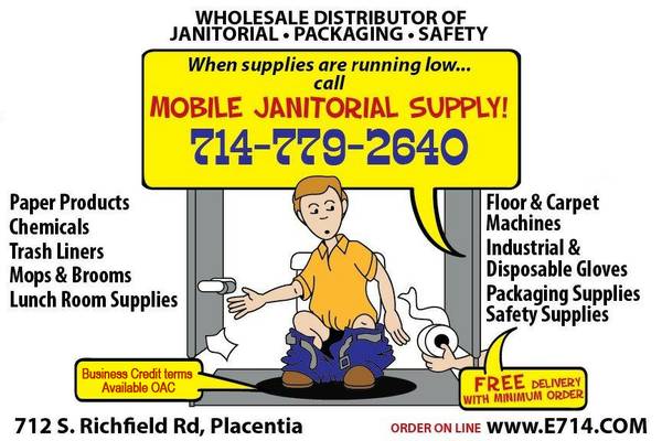 Mobile Janitorial Supply